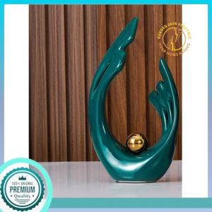 Pajangan Meja Keramik Luxury / Dekorasi Ruangan Aesthetic