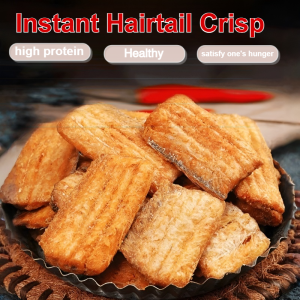 High Protein Ready-to-Eat Ribbonfish Crisp Delicious Healthy Hairtail  Fat-reducing Snacks