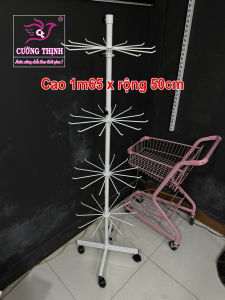 {HÀNG SIÊU DÀY} Kệ xoay  2-3-4 tầng treo phụ kiện....