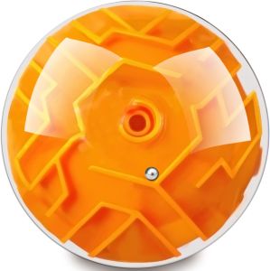 3D Gravity Maze BallMemory Sequential Puzzle Ball for White Elephant GiftsBrain Teasers Game Toy Gifts for KidsStudentsTeensAdultsOrange