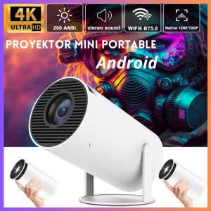 PENGIRIMAN CEPAT COD MAGCUBIC Proyektor Mini Portable Android 11 WiFi Bluetooth 200 ANSI PROYEKTOR untuk hp  nonton untuk laptop multifungsi universal komplit canggih murah tampilan kualitas HD