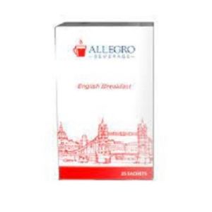 Allegro Pure Ceylon Tea Bags | Premium Sri Lankan Black Tea for Hot & Iced Tea | Cafe Quality 25s