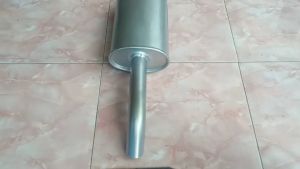 Tabung Standar Knalpot Ujung Belakang Mobil Universal Suara Halus