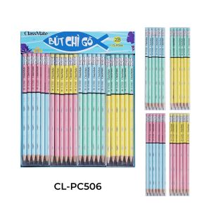Bút Chì 2B CLASSMATE CL-PC506 Có Tẩy – Chì Mềm Viết Êm Dành Cho Bé Tập Viết