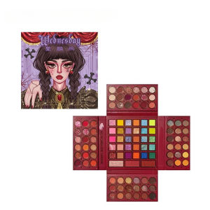 Professional Multifunctional All-in-One Makeup Palette with Matte Shimmery Lipstick Blush Contour Highlighter Makeup Cosmetics