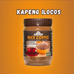 ILOCOS ORIGINAL BROWN RICE COFFEE 400g (Ang Kapeng Bigas Ni Nanay) - No Sugar | No Caffeine | Pure Brown Rice - Healthy Coffee for Diabetes, Acid Reflux, and High Blood