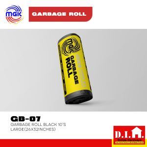 Do It Home MGK GB-BK Garbage Roll Black