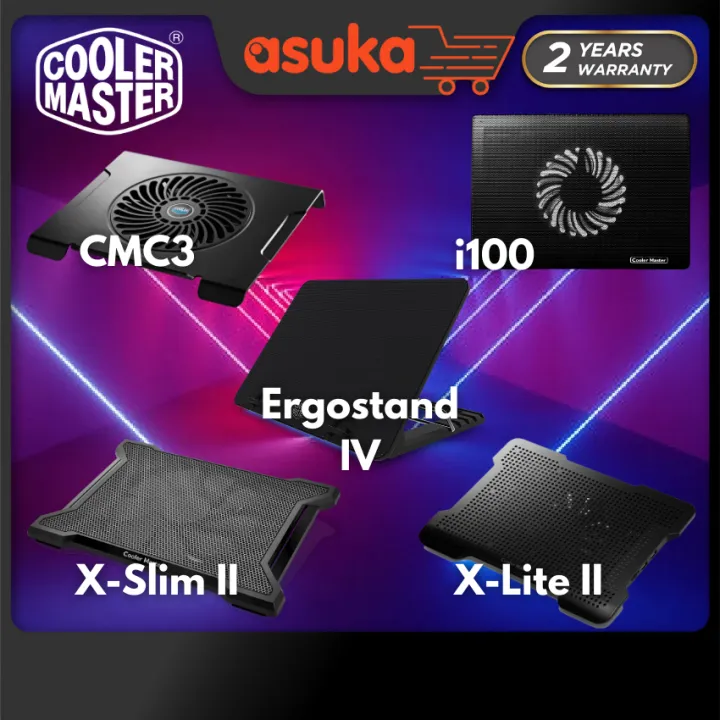 Cooler Master NotePal C3C | i100 | i200 | L1 | L2 | X-Lite | X-Slim | X3 Notebook Cooling Fans
