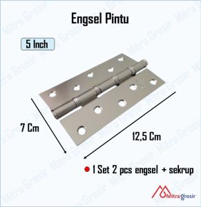 Engsel Pintu Bearing 5 Inch CP / Engsel Pintu / Engsel Jendela