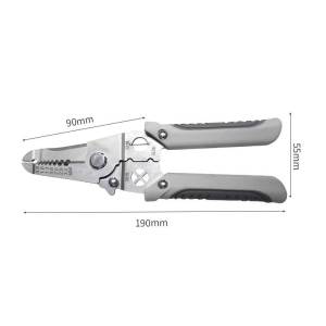 6-In-1 Wire Stripper Tool Wire Strippers Wire Cutter Stripping Tool Cutting And Crimping