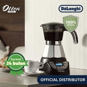 Delonghi - Alicia Plus Moka Pot Coffee Maker EMKP63.B - Mokapot Elektrik