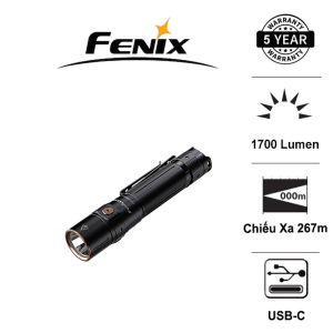 Đèn pin EDC FENIX LD30R sáng 1700 lumen chiếu xa 267m pin 18650 dung lượng 3400mAh