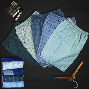 Combo 10 Quần đùi nam Caro nhỏ chất vải mỏng nhẹ mềm mát thấm hút mồ hôi tốt Freesize dưới 78 kg QĐ31