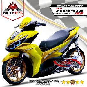 Stiker Fullbody - Decal new Aerox 155 Motif Bunglon 2 MYS862