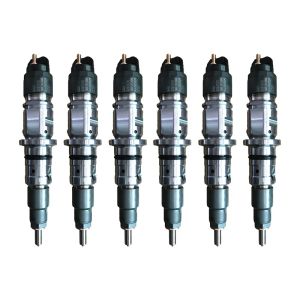 Durable Construction Machinery Parts Common Rail Diesel Fuel Injector For Cummins QSB6.7 ISDe ISBe 0445120383 5267035 0445120329