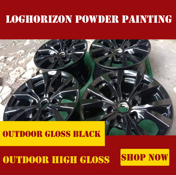 Photo inspiration: Fresh Look at Powder Coating Paint 1Kg Gloss Black Outdoor