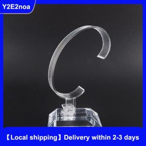 【Local shipping】 10CM Plastic Wrist Watch Display Rack Holder Sale Show Case Stand Tool Clear Jewelry Packaging Total Height Watch Display Stand