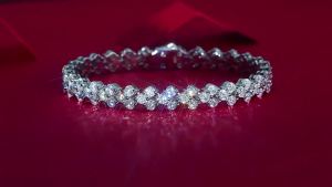 So-Bling Plata 925 Sterling Silver Tennis Bracelet D VVS1 Moissanite Bracelets with GRA for Man Womens Bracelets Luxury Jewelry