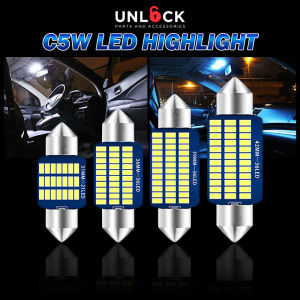 1Pcs Canbus Car C5W 31 36 39 41mm Interior Car Room Dome Reading Lamp Light LED Bulb Car Accessories Mentol Lampu Aksesori Kereta LED