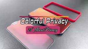 2 Pack Privacy Screen Protector for iPhone 16 Pro Max Tempered Glass 6.9inch Private Saver Eye Protection Anti-Scratch Full Coverage