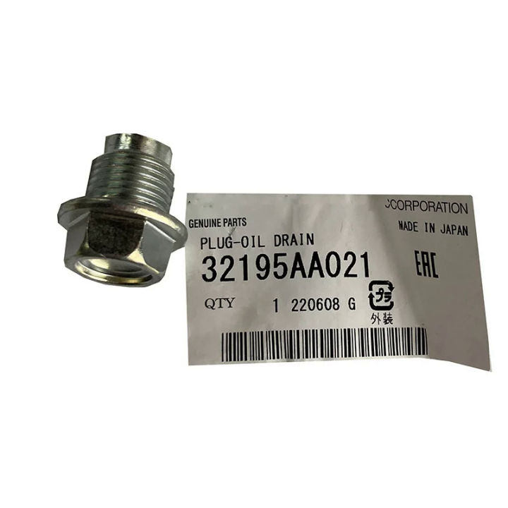 NBJKATO nd New Genuine Oil Drain Plug & Crush Washer Gasket OEM