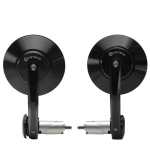 FENRIR กระจกปลายแฮนด์มอเตอร์ไซค์ สำหรับ Harley davidson Sportster1200 Sportster883 Iron883 Iron1200 forty eight Shadow750 Vstar Vulcan BOULEVARD INTRUDER MARAUDER SAVAGE VOLUSIA BOLT R-Spec VIRAGO WILDSTAR ROADSTAR DRAGSTAR ROYALSTAR