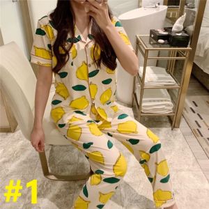 Terno pajama shortsleeve sleepwear for women poly cotton quality