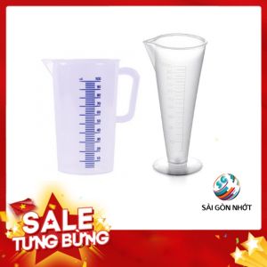 Ca đong định lượng chia vạch 100ml - dày loại tốt (loại có quai và không quai ngẫu nhiên)