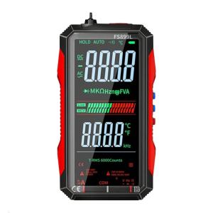 Digital Multimeter True With Color Display Screen NCV Detection For Electric Current Resistance Capacitance Temperature Measurement