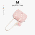 MOSSDOOM Keira Bag กระเป๋าสะพายไหล่ลายจุดขนาดกลางสำหรับผู้หญิง หวาน อ่อนหวาน มีสไตล์ และน่ารัก. 