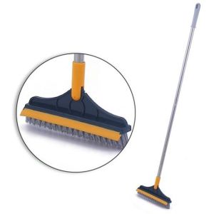 [SG]2 in 1 Floor Brush Adjustable Bathroom Toilet V Shape Brushes
