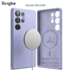 Ốp lưng Samsung Galaxy  S25 Ultra/ S24 Ultra RINGKE Silicone Magnetic
