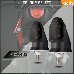 Universal Pairs Motorcycle Turn Signal Light LED Front LED Amber Indicators 12V Fit for HONDA VARIO150 Wave Alpha Winner  Wave 125i  RS150R BeAT