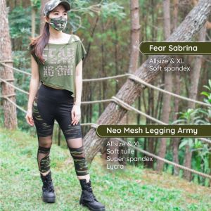 Setelan Senam No Fear Neo Set: Pilihan Terbaik untuk Olahraga Zumba, Aerobik, Gym, dan Sepeda