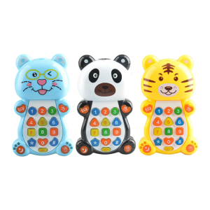 Đa chức năng Toddler học tập đồ chơi cảm giác điện thoại với tham gia động vật hoạt hình thiết kế cho cậu bé cô gái thính giác