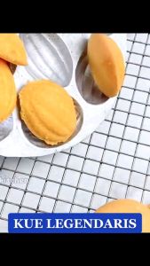 Cetakan Bolu Kering 6 Lubang Bahan Kualitas / Bolu Plemben Klemben Bolu Kuwuk Kue Bahulu Ketapang