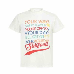 T-Shirt Wanita Lengan Pendek - Motif Huruf Warna-Warni Vintage Amerika  Katun Tipis Bernapas Premium  Desain Oversize Slim Fit Nyaman  Tren High Street Musim Panas 2025  Ukuran Besar  Kerah bulat  Ramah kulit  Tops Slip - on  Gaya Eropa - Amerika