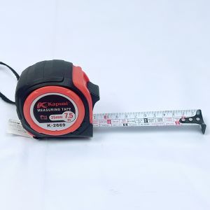 Thước cuộn loban 3m 5m 7.5m Kapusi Japan - Thước mét thước lỗ ban vỏ nhựa bọc cao su cao cấp