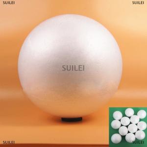 [COD] PkYeG 10รอบสีขาว80mm Polystyrene Foam Ball การสร้างแบบจำลองทรงกลม styrofoam CRAFT