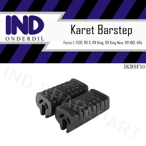 Karet Barstep-Footstep-Bar-Foot-Step Depan RX King-RXKing & Force 1 & F1ZR & RX 100 & RXS & RXZ & RX King New & Alfa & Jupiter Z-MX & Crpyton & Vega R