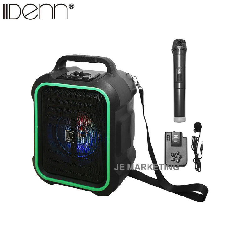 DENN AC/DC PORTABLE PA SYSTEM SE-535REC Lazada