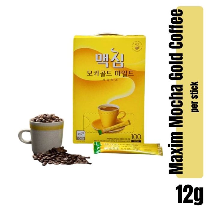 【good quality】 Maxim Korea Instant Coffee Mix Mocha Gold Mild / Korean