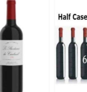 2019 Le Bordeaux du Cardinal Bordeaux Red Wine Half Case 6x750ml - French Wine Collection