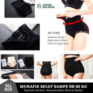 Munafie Celana Dalam Wanita Korset Wanita Pengecil Perut Slimming Pants