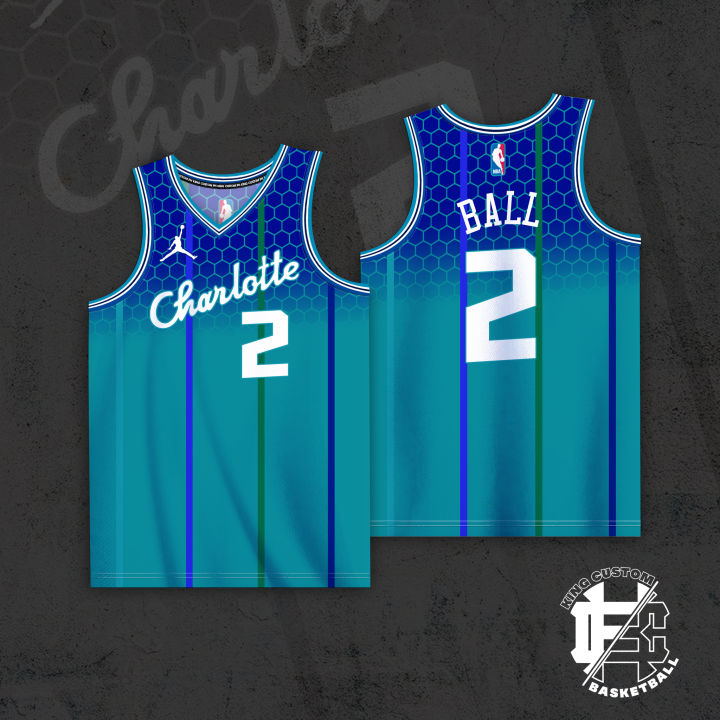 CHARLOTTE HORNETS CITY EDITION 2021-2022 FULL SUBLIMATION JERSEY