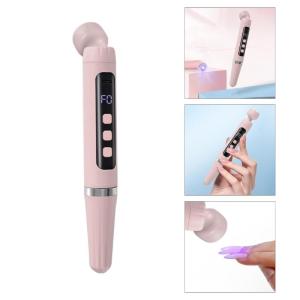 2 in 1 Nail File UV LED Nail Lamp with Electric Nail Drill Machine Nail Art Manicure Tools Nail Gel Polish Curing Lamp