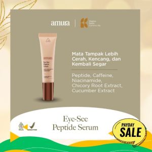 Amura Eye-See Peptide Serum Untuk Menghilangkan Mata Panda dan Mengencangkan Area Mata