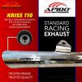 APIDO STANDARD RACING EXHAUST FOR MODENAS KRISS 110 / KRISS 120. 