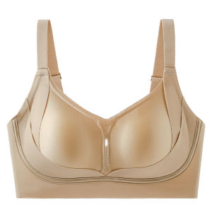 Light Luxury Double Lift Nonmarking Underwear Upper Support Massage Adjustable Bra Lingerie Set