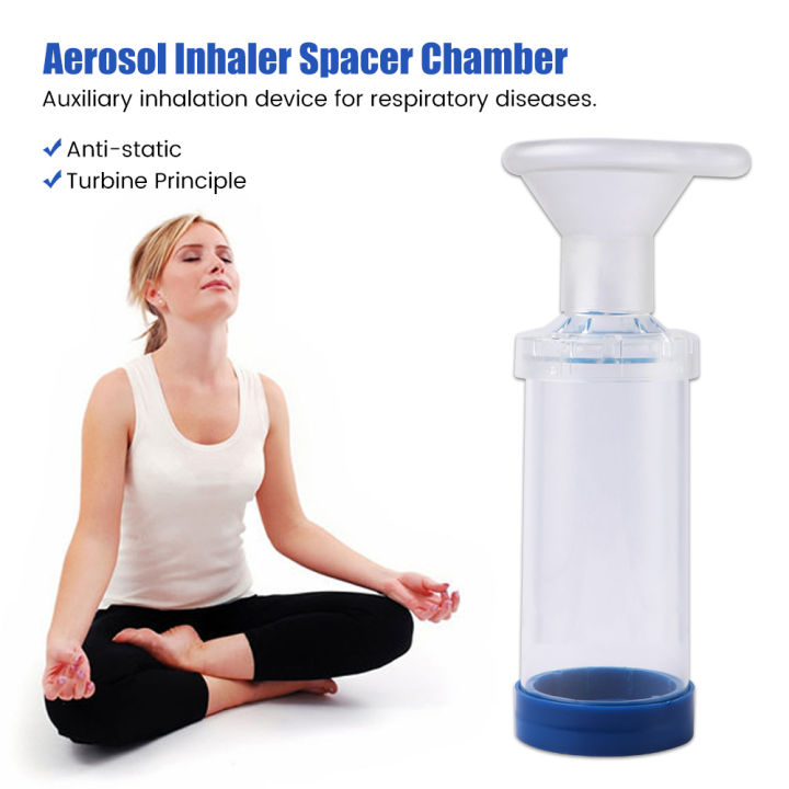 Suolaer Buffer Inhale Chamber Child Adult Spacer Mist Storage ...